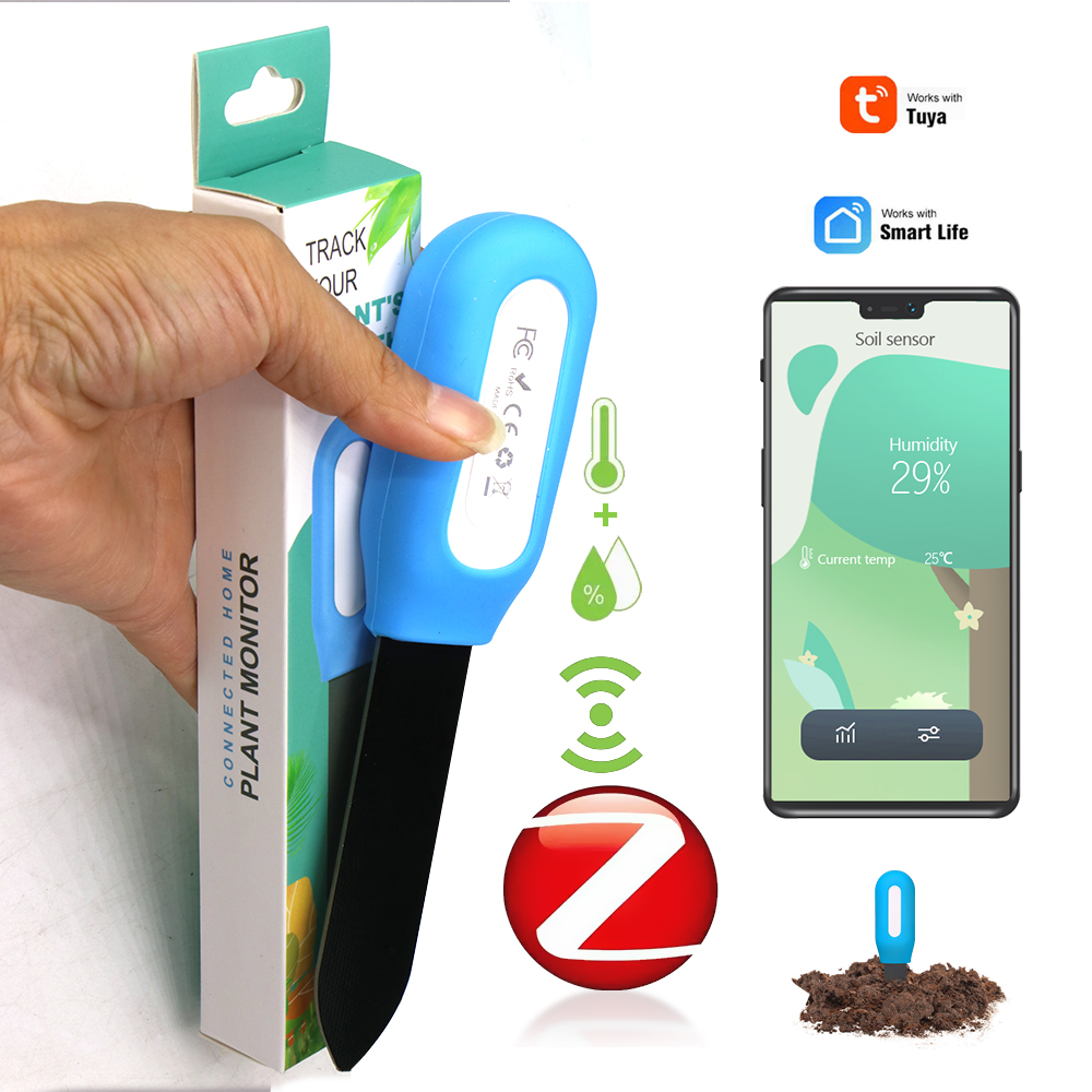 Smart Garden Is - スマート Zigbee 土壌センサー 家庭菜園 温室 植物