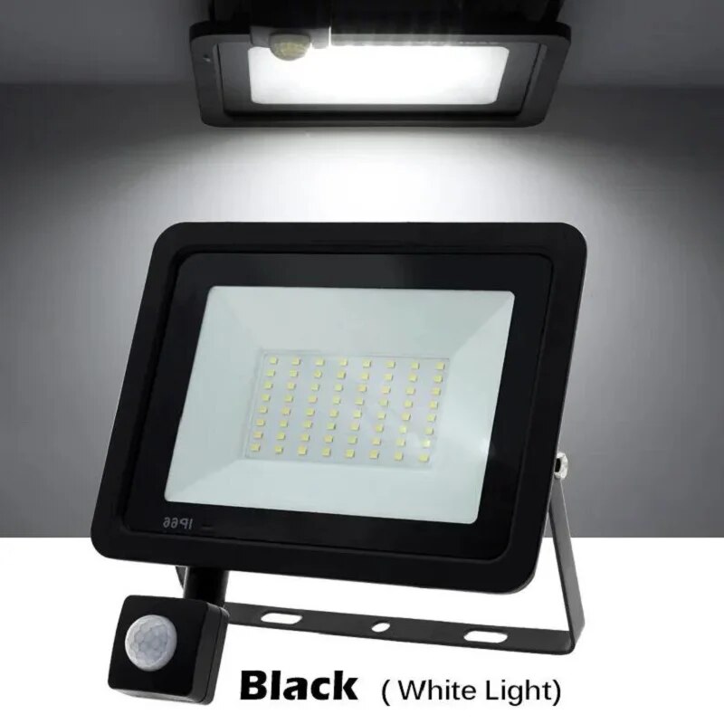 Smart Led Garden - PIR モーションセンサー LED 投光器 220V 防水誘導ランプスポットライト屋外庭街路壁中庭