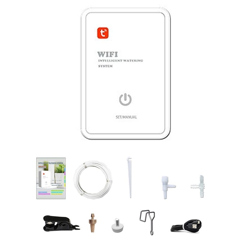 Smart Garden Irrigation System - 自動点滴灌漑システムキット Tuya スマートWiFiガーデンコントロール散水装置