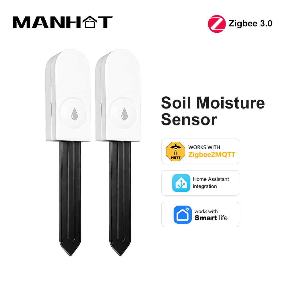 Smart Garden Irrigation System - Zigbee 3.0 土壌水分センサー 温度と湿度計 サーモハイグロメーター ガーデンオートメーション灌漑検出器