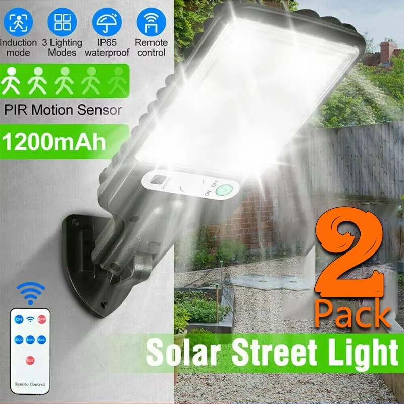 Smart Led Garden - 屋外ソーラーガーデンライト 人感センサー搭載 3モード テラス/ガレージ/中庭用 防水屋外ソーラーランプ