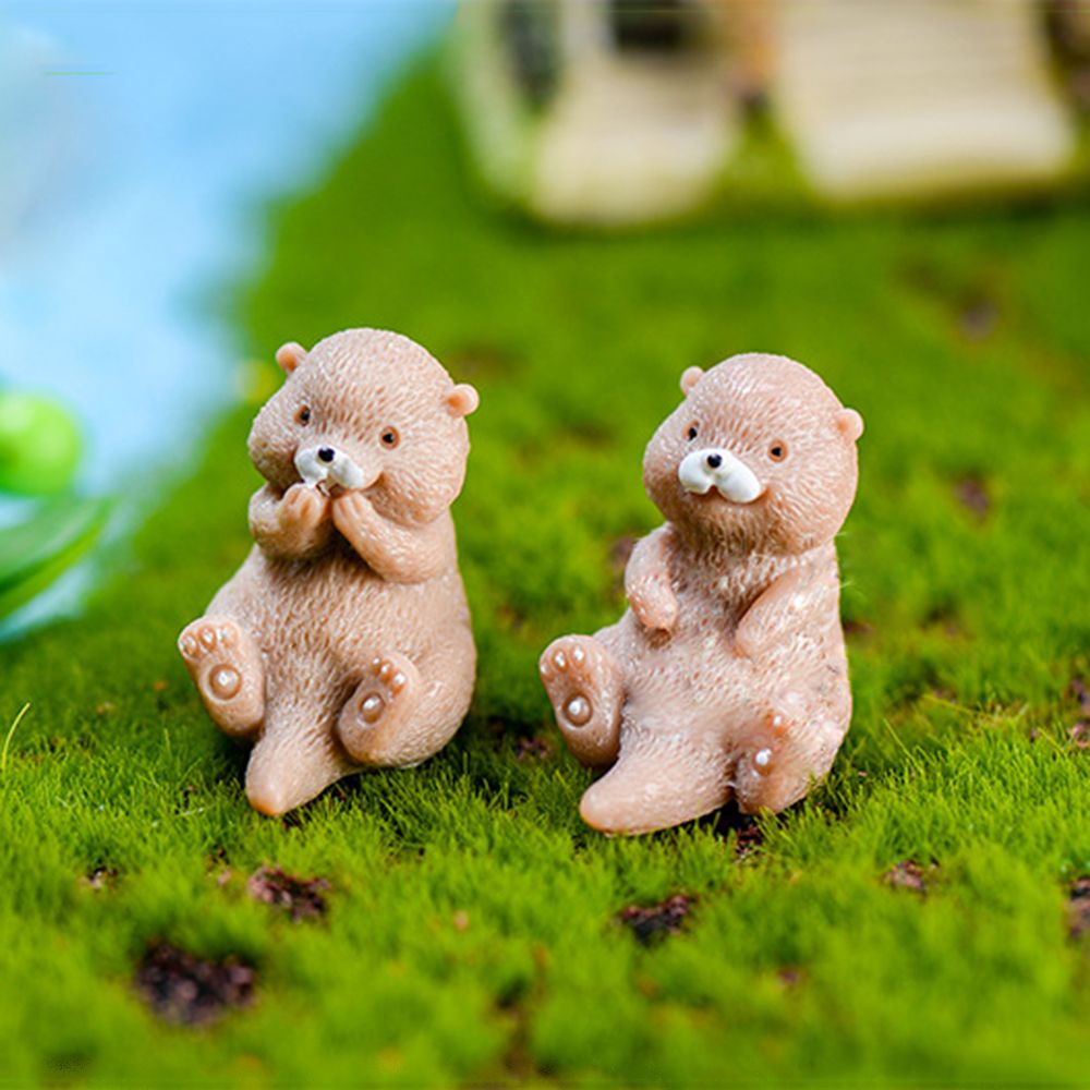 Smart Garden Diy - 装飾的な手作りの置物,ミニ家の装飾,妖精の家,盆栽の装飾,ゴジータ,動物モデル,DIYギフト