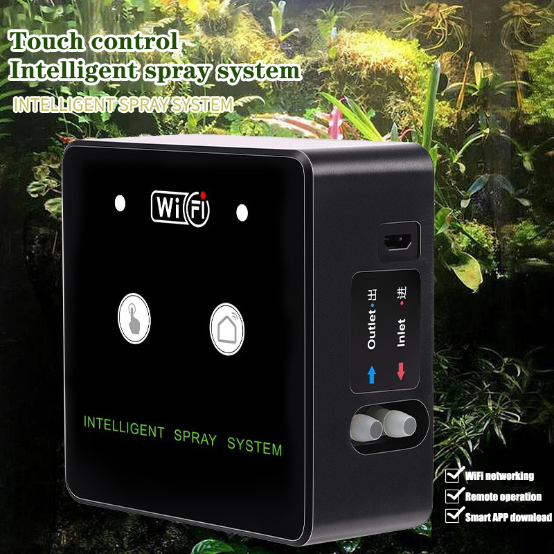熱帯雨林噴霧器 WiFi 制御自動ミスト熱帯雨林タイミングス - Smart Garden Irrigation System のレビューと価格