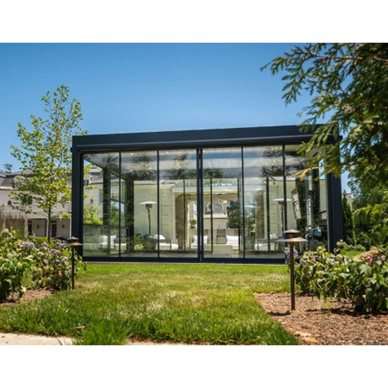 【激安セール】モダンデザイン電動スマート電動格納式アルミガラ - Smart Garden Electric Pergola のレビューと価格