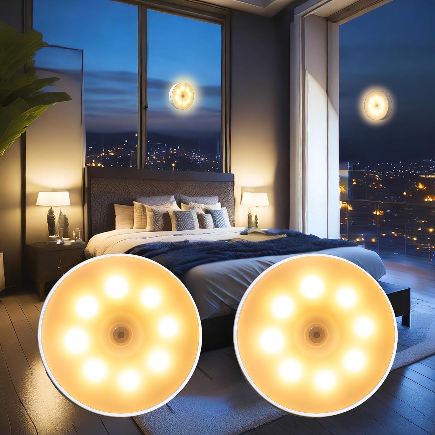 モーションセンサーナイトランプ充電式USBソーラーガーデンラ - Smart Led Garden のレビューと価格