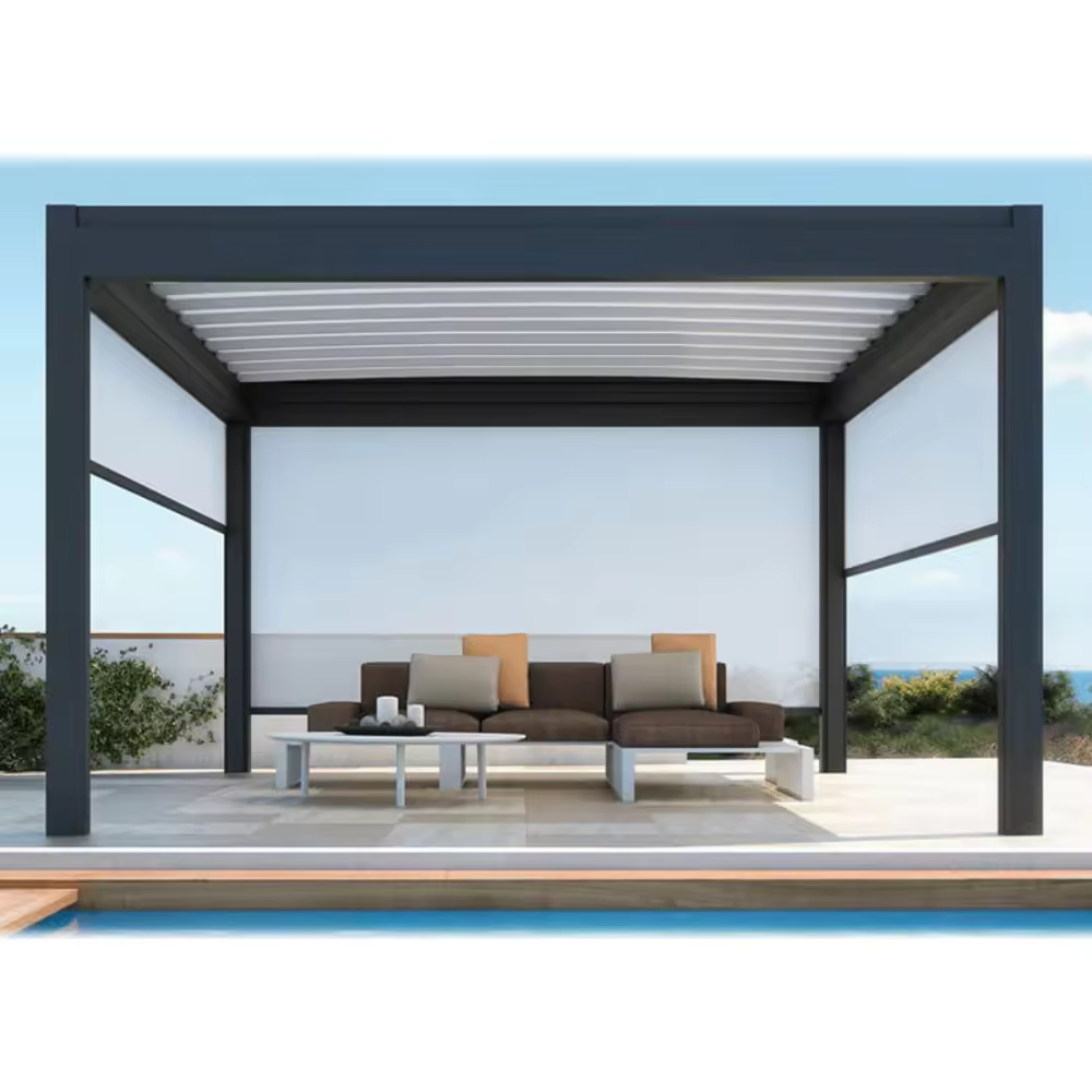 OneAluスマート電動パーゴラ、リモコン付き自動格納式アル - Smart Garden Electric Pergola のレビューと価格