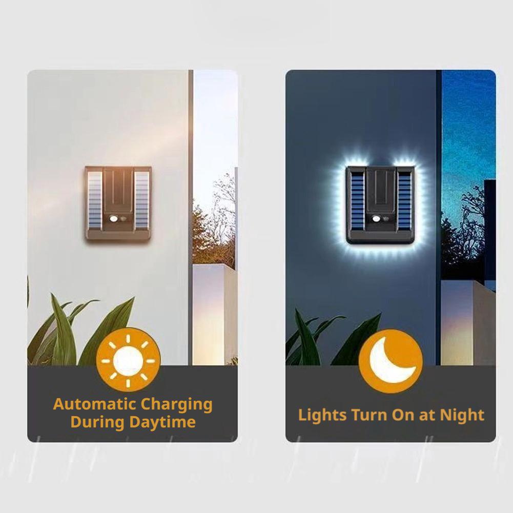 折りたたみ式LED 120 °   ソーラーライト 3 モー - Smart Led Garden のレビューと価格