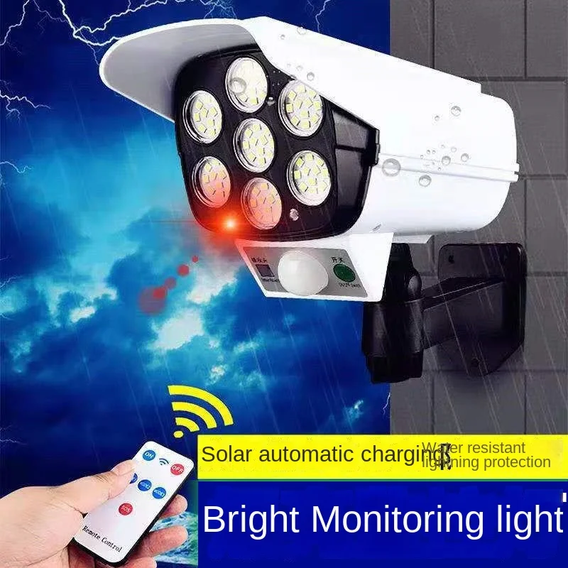 屋外ソーラーライトモーションセンサーセキュリティダミーカメラ - Smart Led Garden のレビューと価格