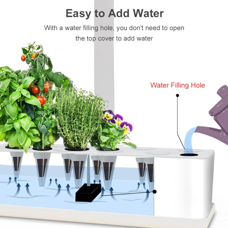 9ポッドスマート水耕栽培システム 室内ガーデンキット 自動タ - Smart Garden Is のレビューと価格