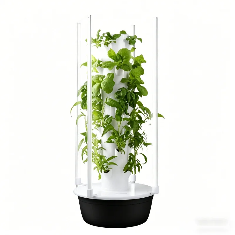 スペースツリー垂直水耕栽培タワー スマート野菜プランター 室 - Smart Garden Tower のレビューと価格
