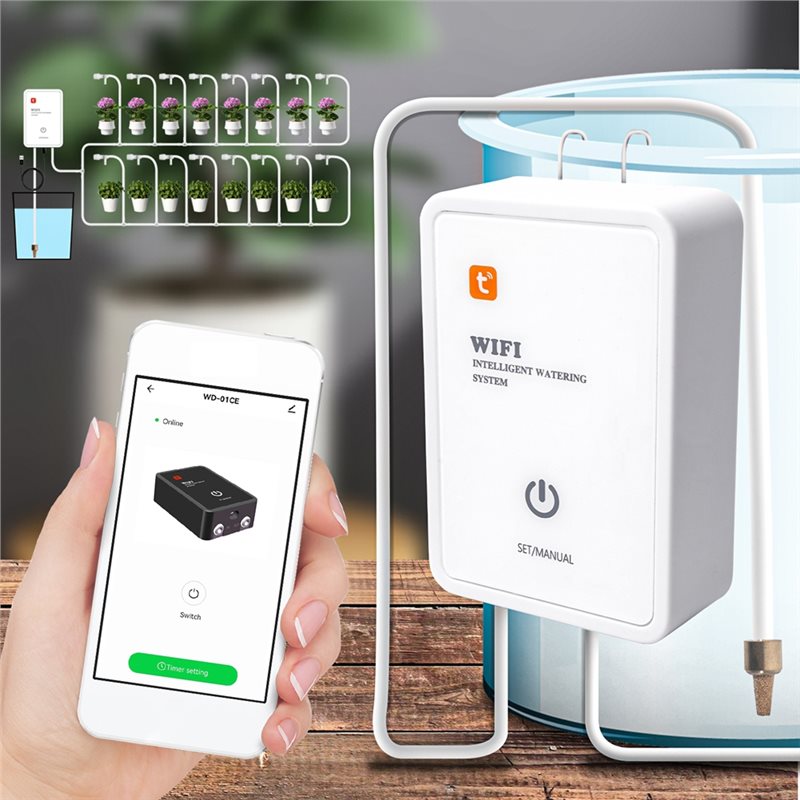 ABMR-TuyaスマートWiFiガーデンコントロール散水装 - Smart Garden Irrigation System のレビューと価格