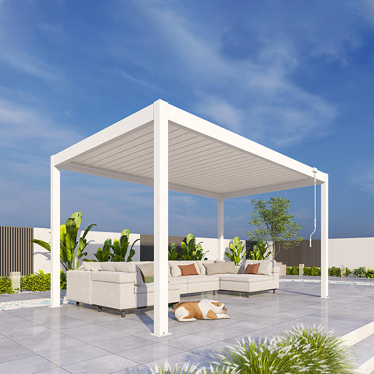 バイオクライマティックアルミ製パーゴラ電動ルーバー防水スマー - Smart Garden Electric Pergola のレビューと価格