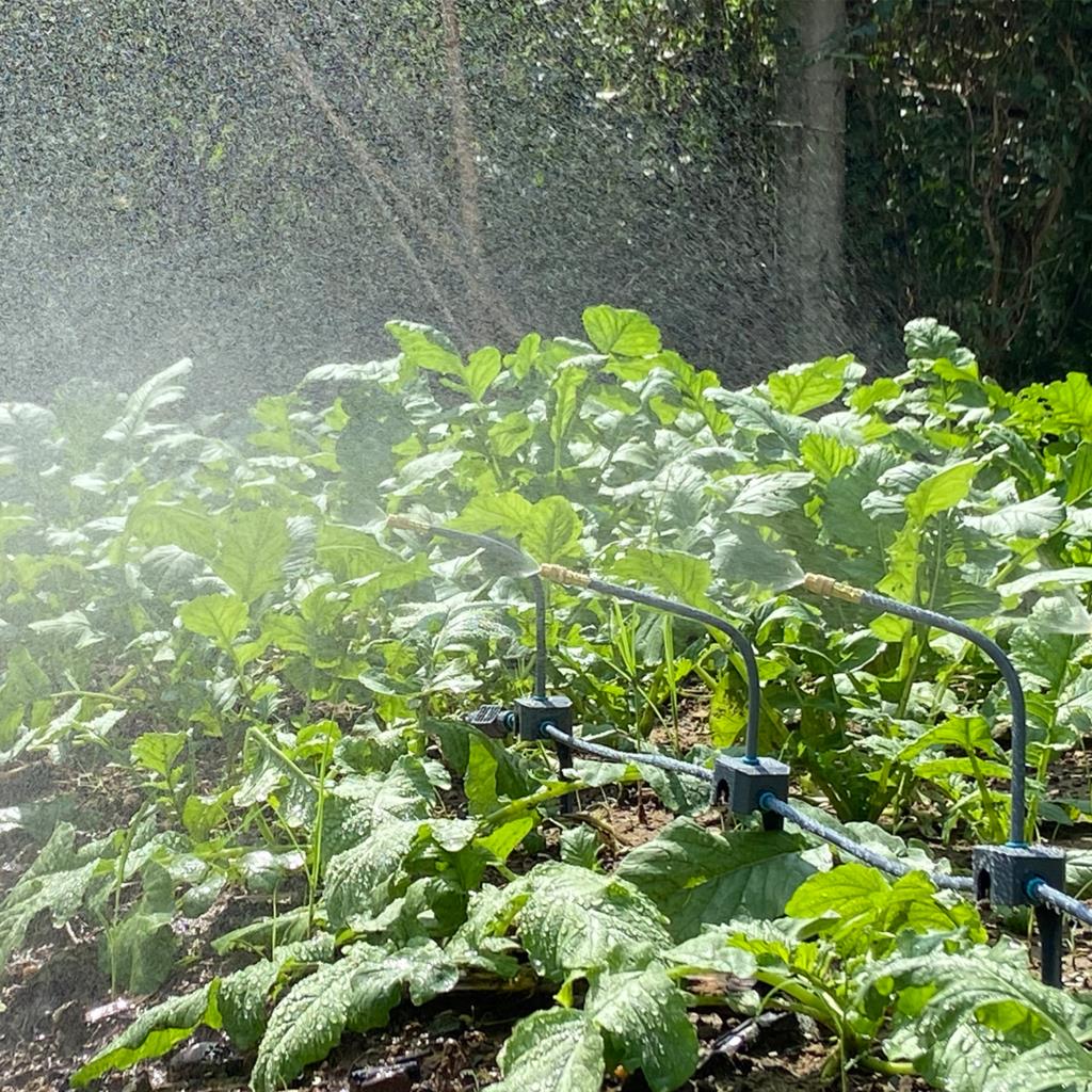 曲げ可能な真ちゅう製冷却スプリンクラー、ドリップ灌漑キット、 - Smart Garden Irrigation System のレビューと価格