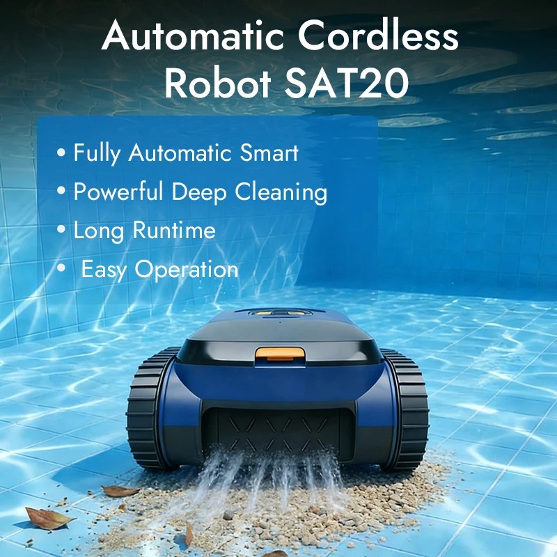 エアロコードレスロボットプールクリーナー、スマートAIナビゲ - Smart Garden Is のレビューと価格