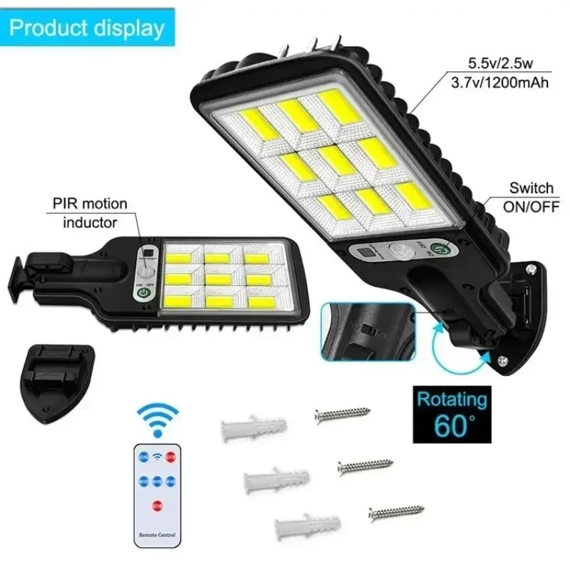 モーションセンサー付き屋外ソーラー街路灯,庭,パティオ,小道 - Smart Led Garden のレビューと価格